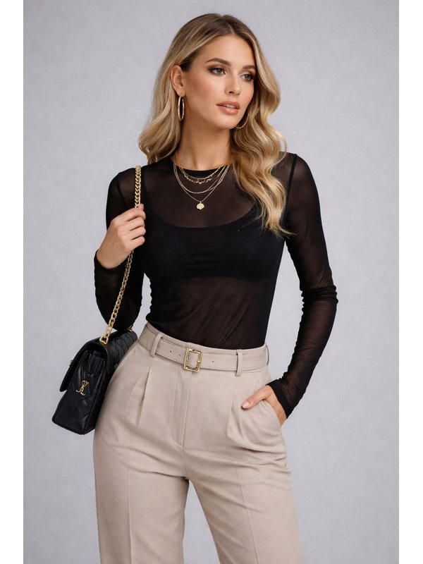 BLUSA TULE ELEGANCE