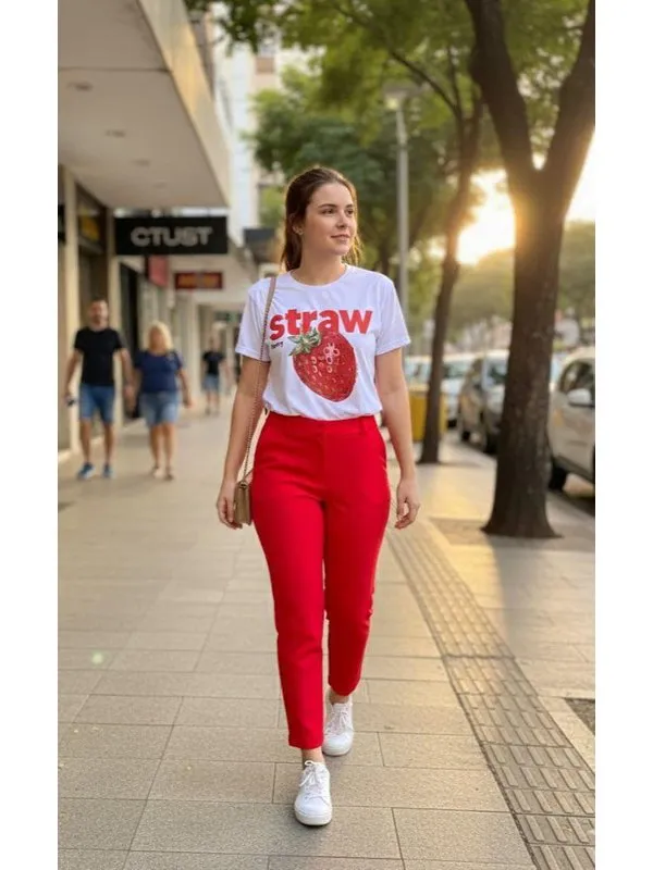 CALÇA MILANO VERMELHA