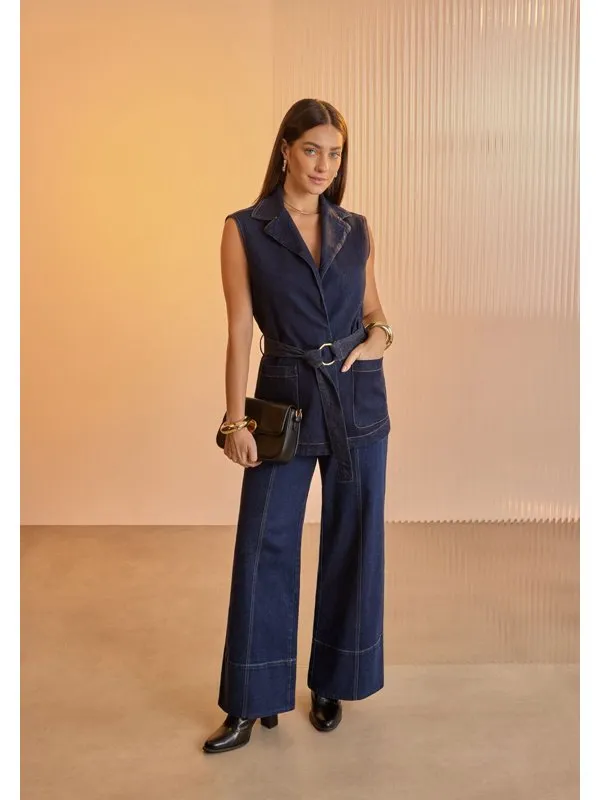 CALÇA WIDE LEG