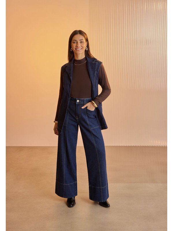 CALÇA WIDE LEG