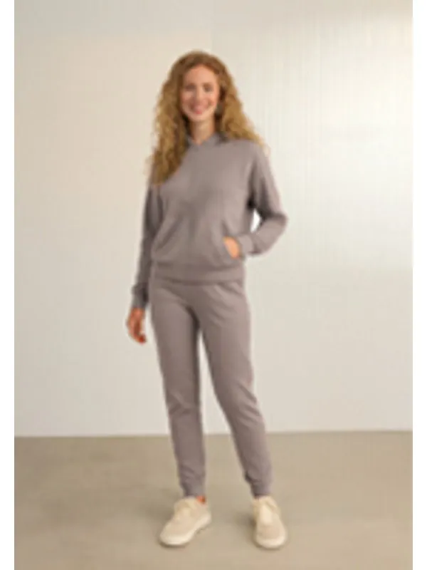 CONJUNTO MOLETOM COZY COM CAPUZ