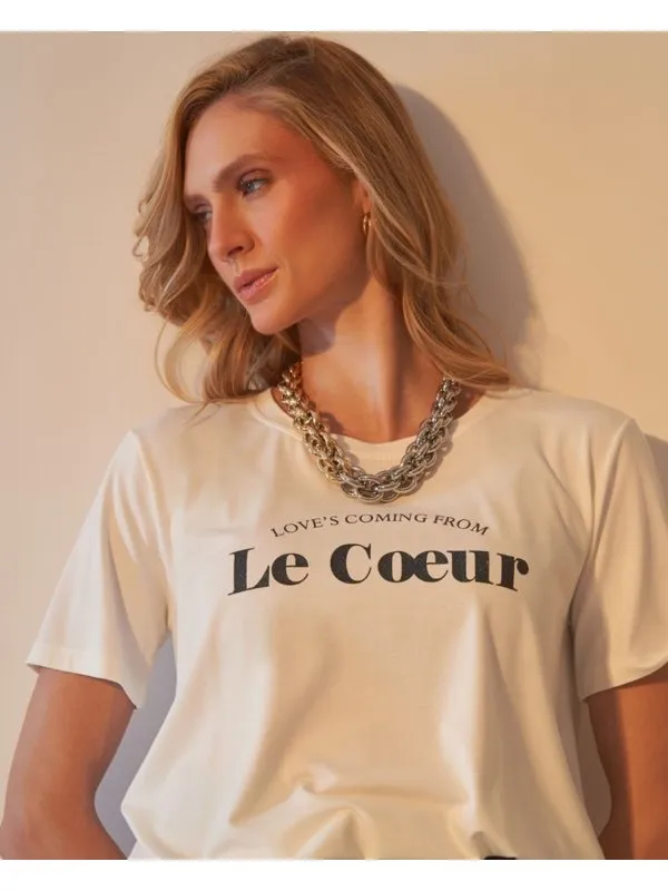 T-SHIRT ESSENCIAL LE COEUR