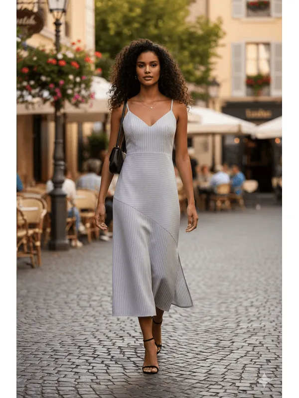 VESTIDO MIDI ELISA ALGODÃO