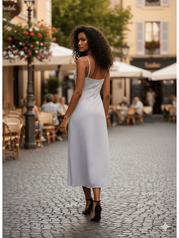 VESTIDO MIDI ELISA ALGODÃO