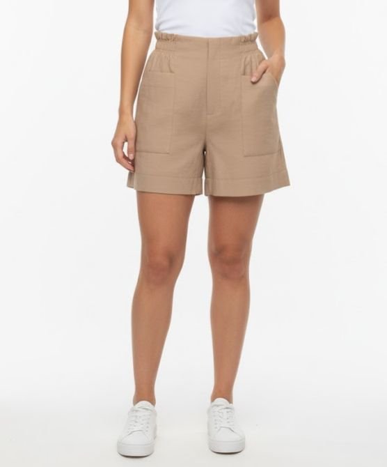 Short Clochard com Bolsos Frontais
