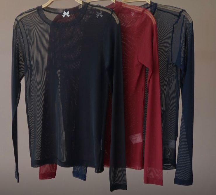 Blusa Tule Elegance