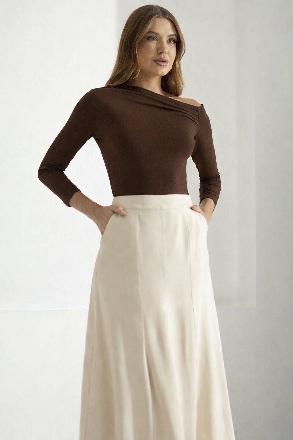 Blusa Ombro Caído Gil