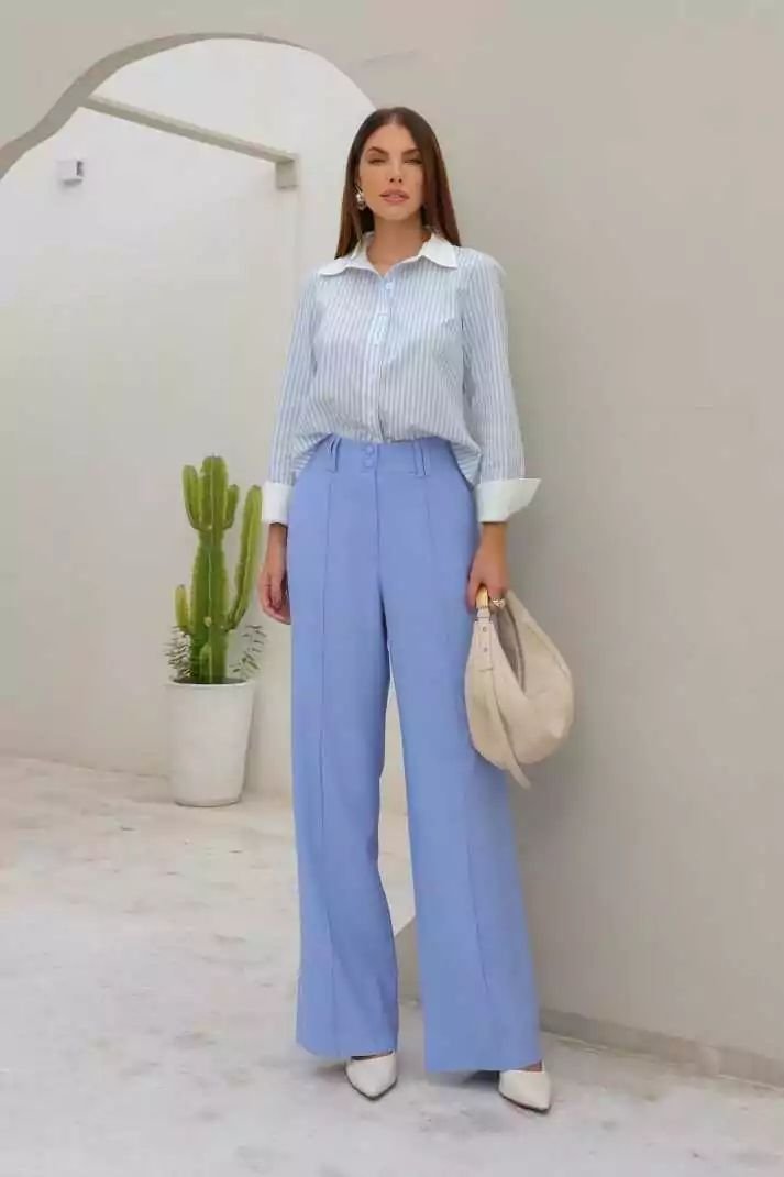 Camisa Listrada Essenza