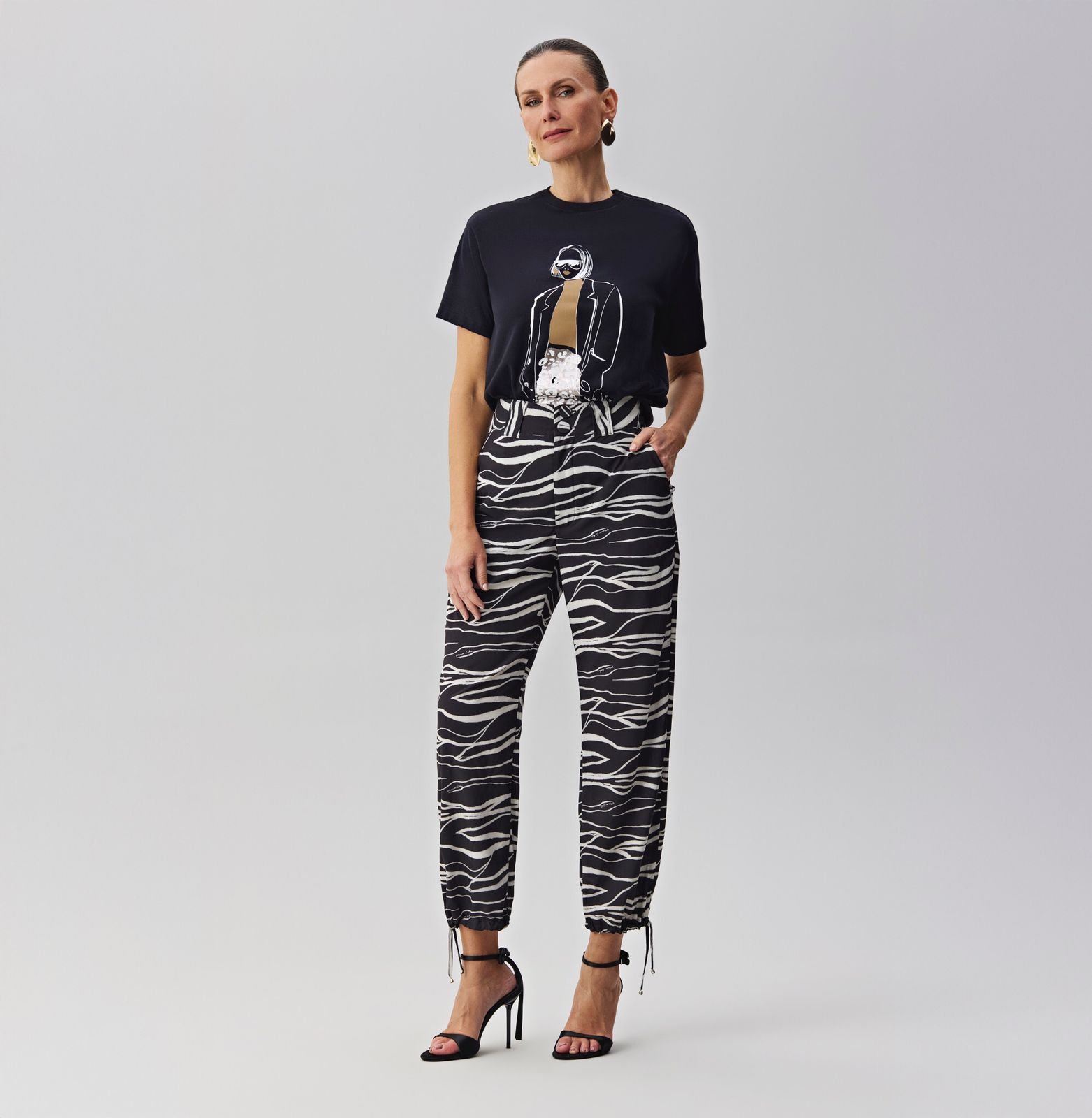 Calça Jogger Zebra Chic