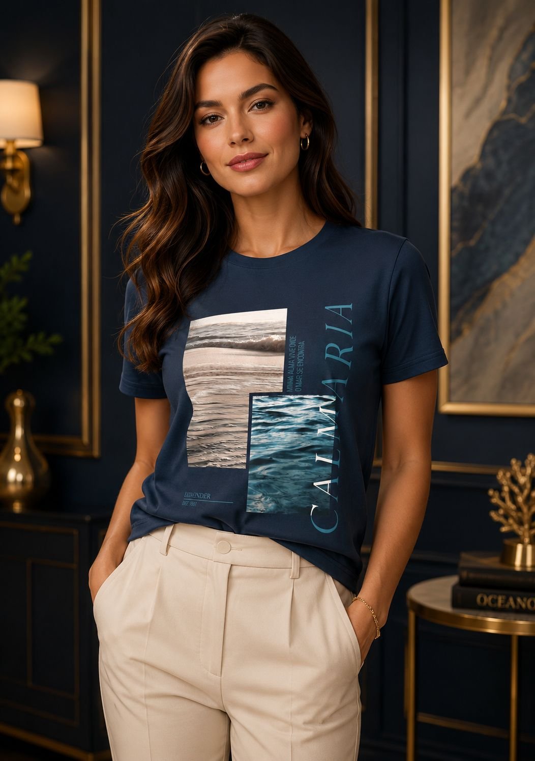 Blusa Marinho Celebrity